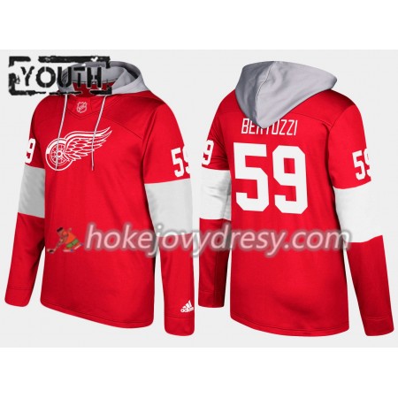 Detroit Red Wings Tyler Bertuzzi 59 N001 Pullover Mikiny Hooded - Dětské 